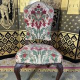 Suite de 6 chaises anglaises en velours