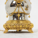 Pair of lamps in metal and bronze circa 1880