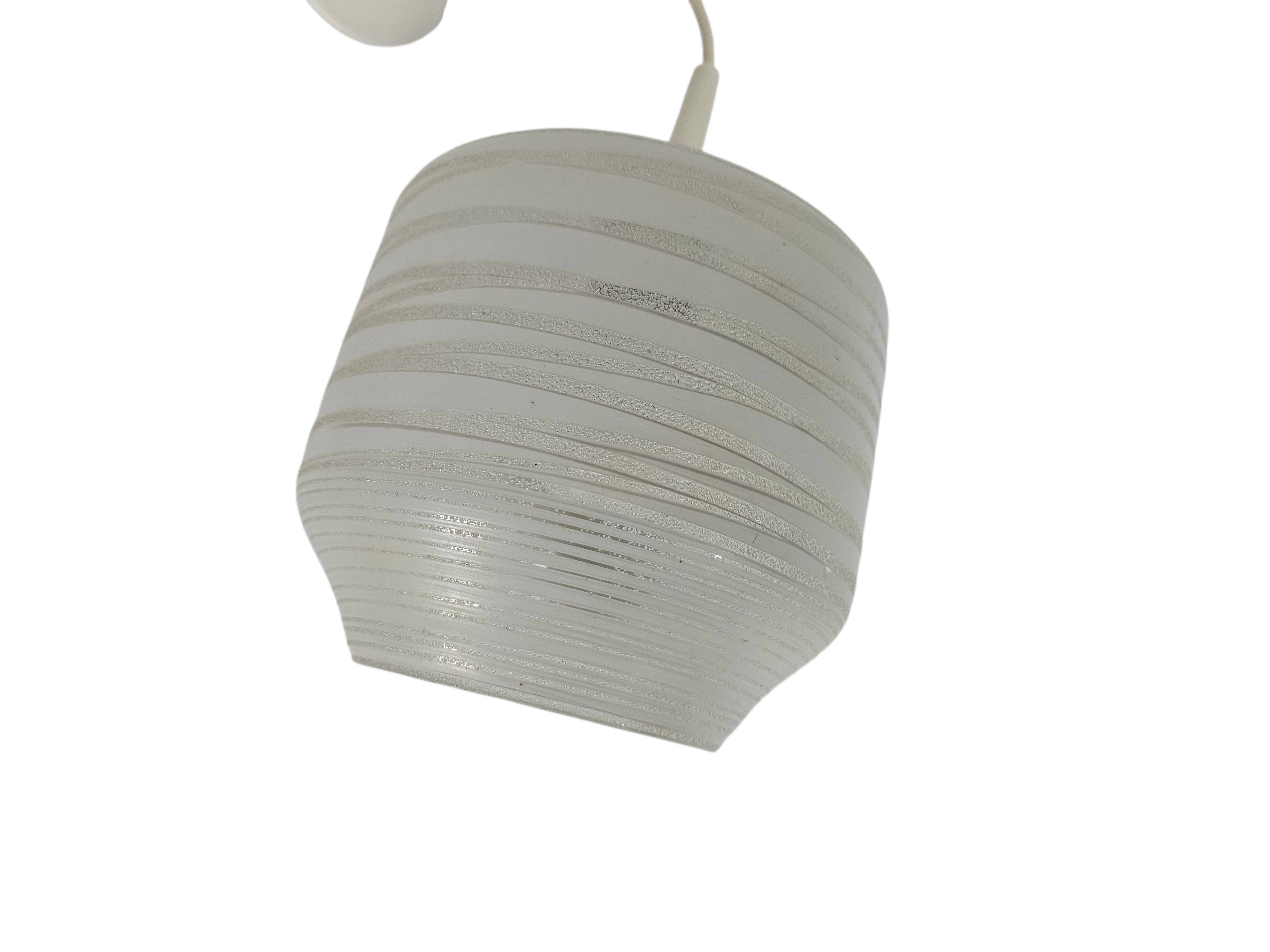 Mid-century | pendant lamp | Massive | Sling pattern | 60s |