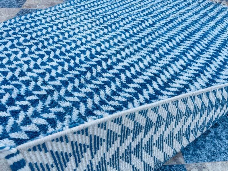 Wool rug 2.5/1.5 blue 💙