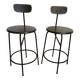 Lot Chaises / tabourets de bar design Audo  Afteroom 63 cm