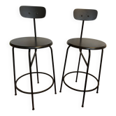 Lot Chaises / tabourets de bar design Audo  Afteroom 63 cm