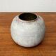 Minimalist vase from a German workshop from the mid-century by Lu and Gerd Grove, 1961.