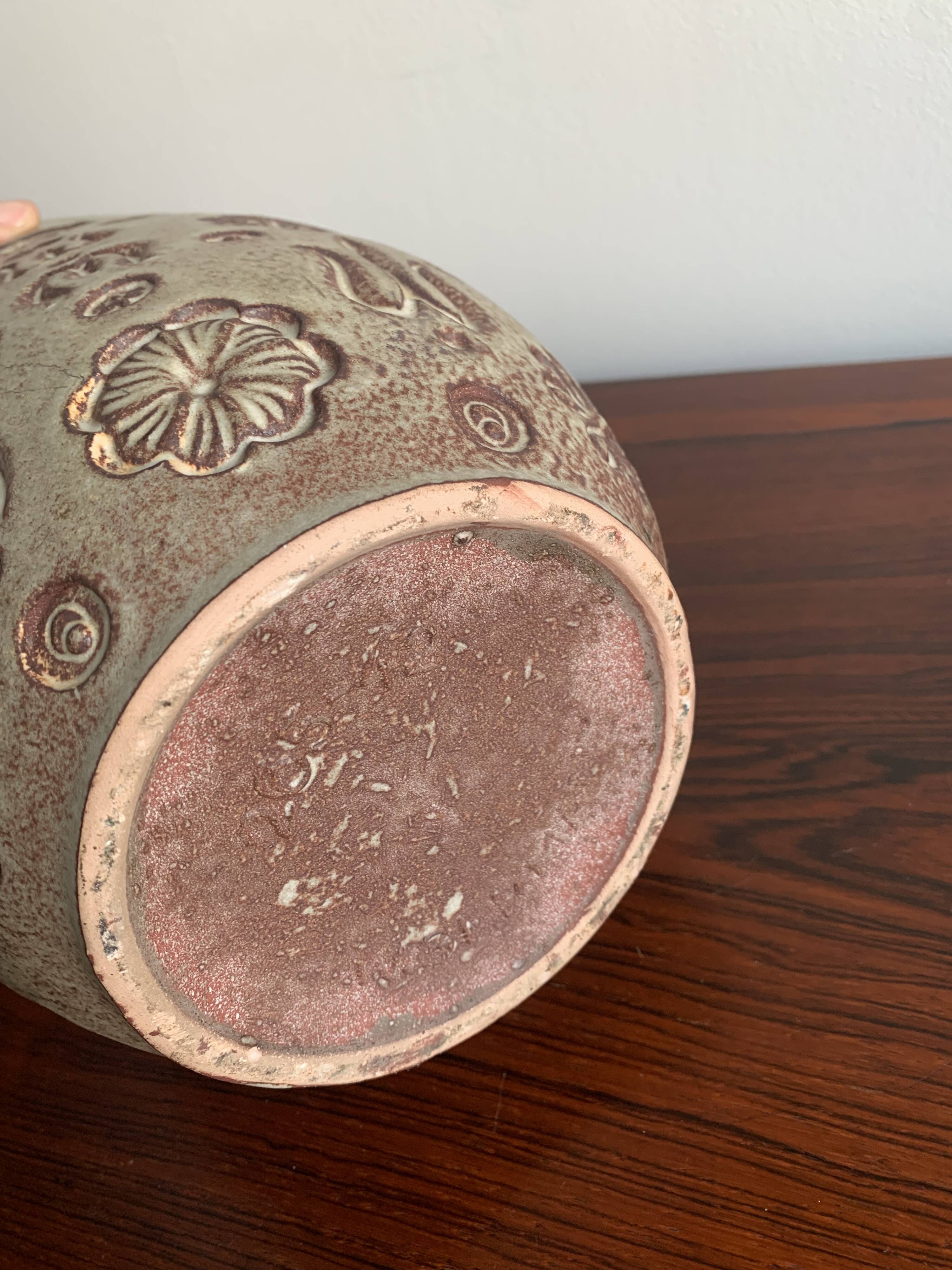 Large Vintage  Ceramic  Vase West Germany, 1970S