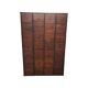 Armoire d'apothicaire hollandaise antique, vers 1900