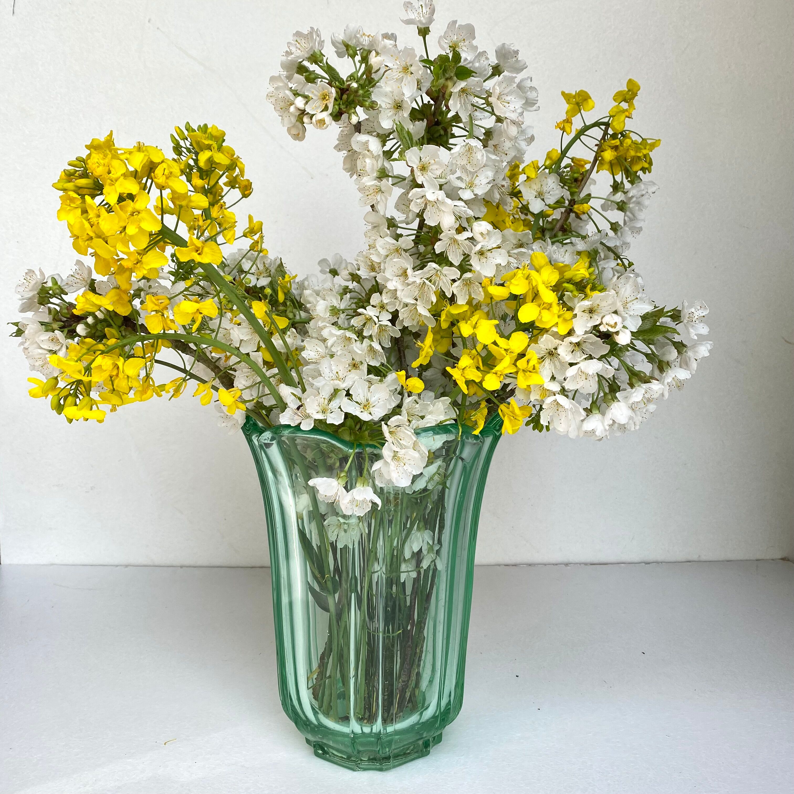 Glass vase