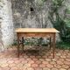 Table de ferme vintage