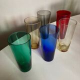 Product Pop up Christmas 22 set 6 glasses multicolored cups