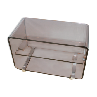 Side table in plexi