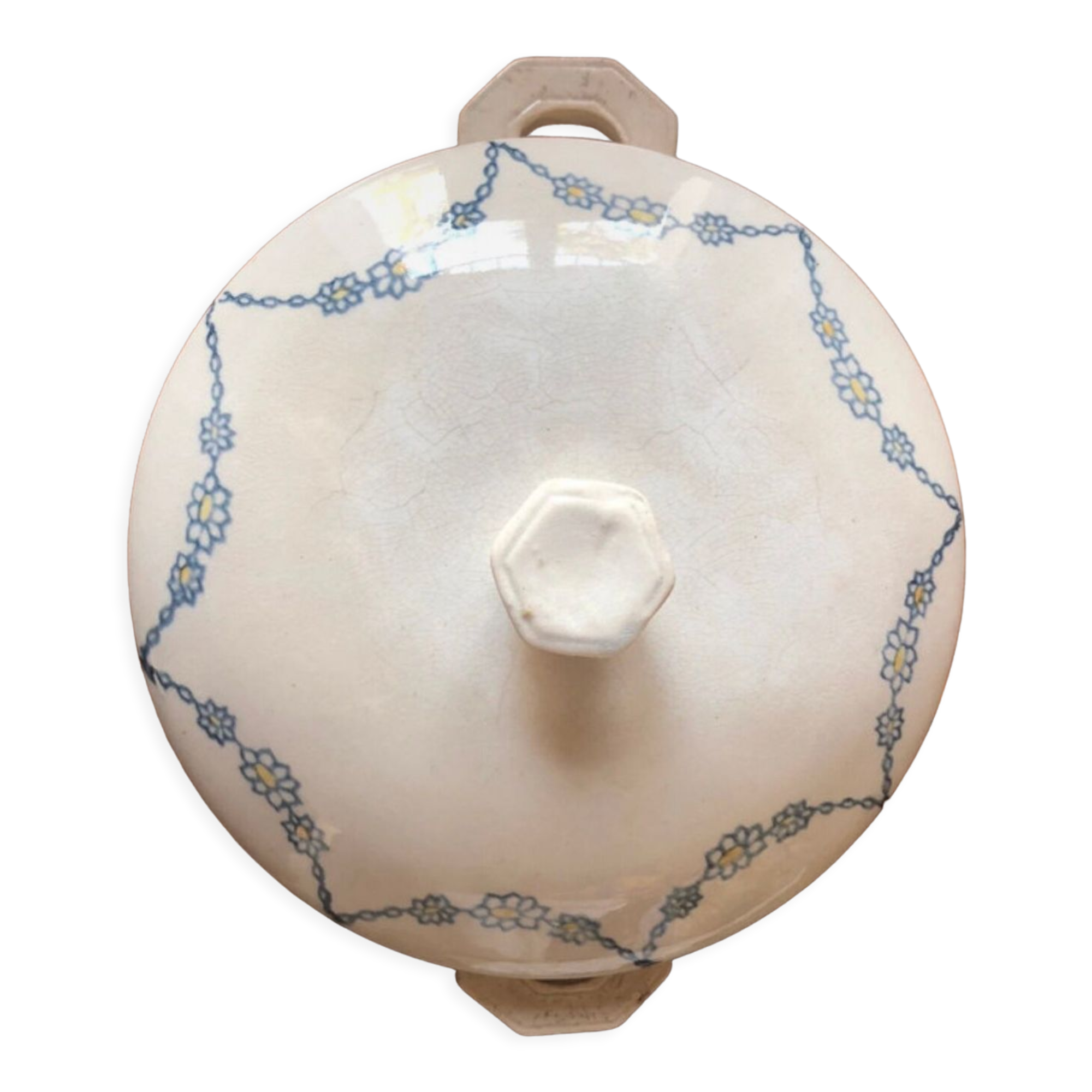 Vegetable dish with lid