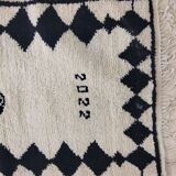 Handmade moroccan berber rug 231 x 95