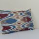 Vintage ikat cushion cover 30x51 cm