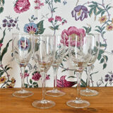 Cinq verres à liqueur années 40