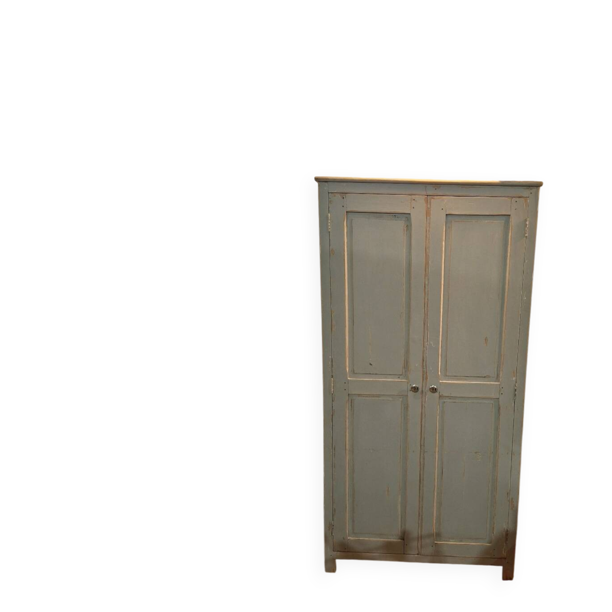 Antique pine wardrobe