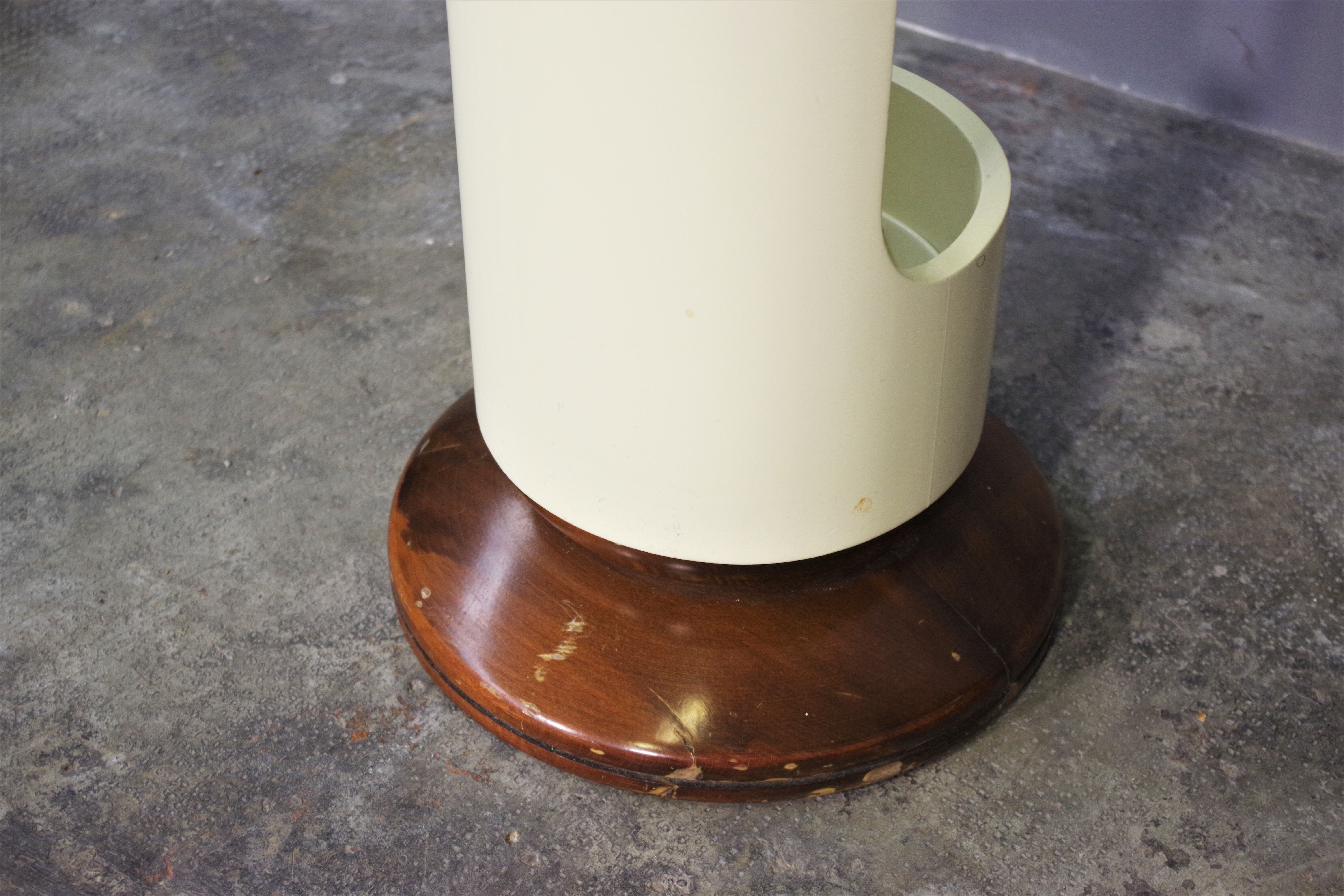 Column coat rack with umbrella stand 60s