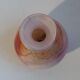 Murano hand-blown glass vase agate décor 1960/1970