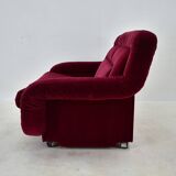 Two-seater canapé, rare from the 1970s, Italy.