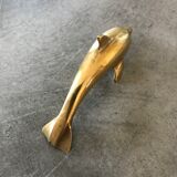 Dolphin vintage solid brass - animal collection brass 12,5 cm