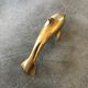Dolphin vintage solid brass - animal collection brass 12,5 cm