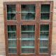 glass library in Burmese teak