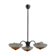 Lustre chrome art déco, Napako, 1930