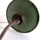 Swan neck sconce in enamelled sheet metal 50