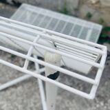 Paire fauteuils filaires 1980