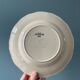 Set of 11 flat earthenware plates from Sarreguemines France