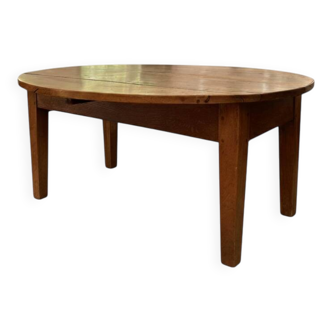 Antique walnut coffee table from 1900