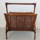 Door magazines in rattan and caning 60s 70s