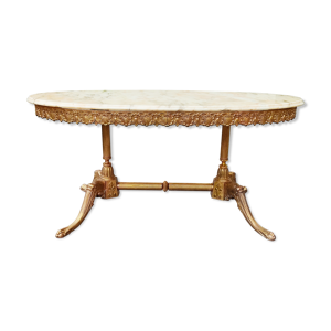 Table basse avec marbre
