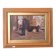 Oil on panel - early 20th century - interior of a church