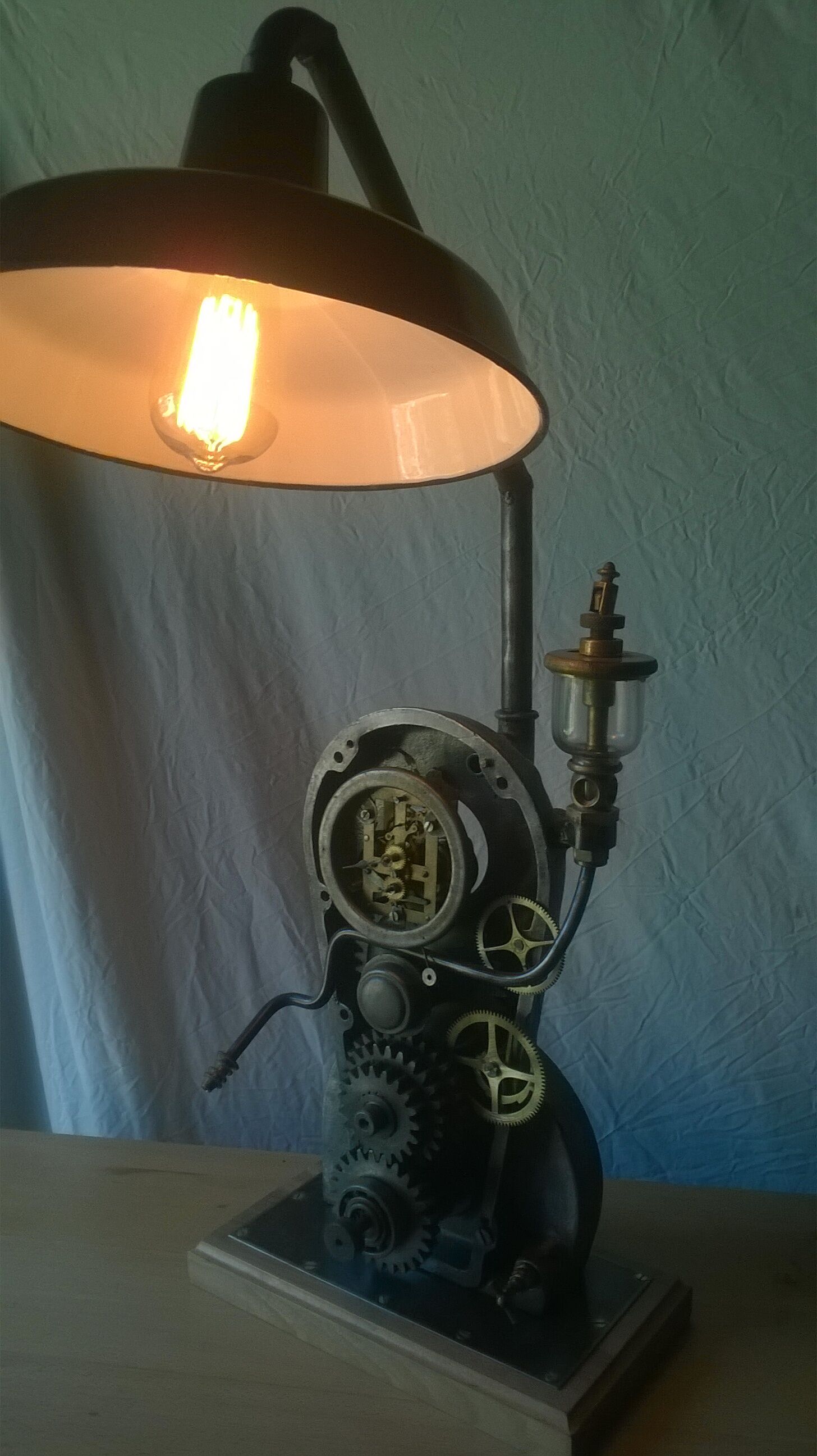 Steampunk lamp