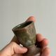 Set of 4 handmade ceramic egg cups