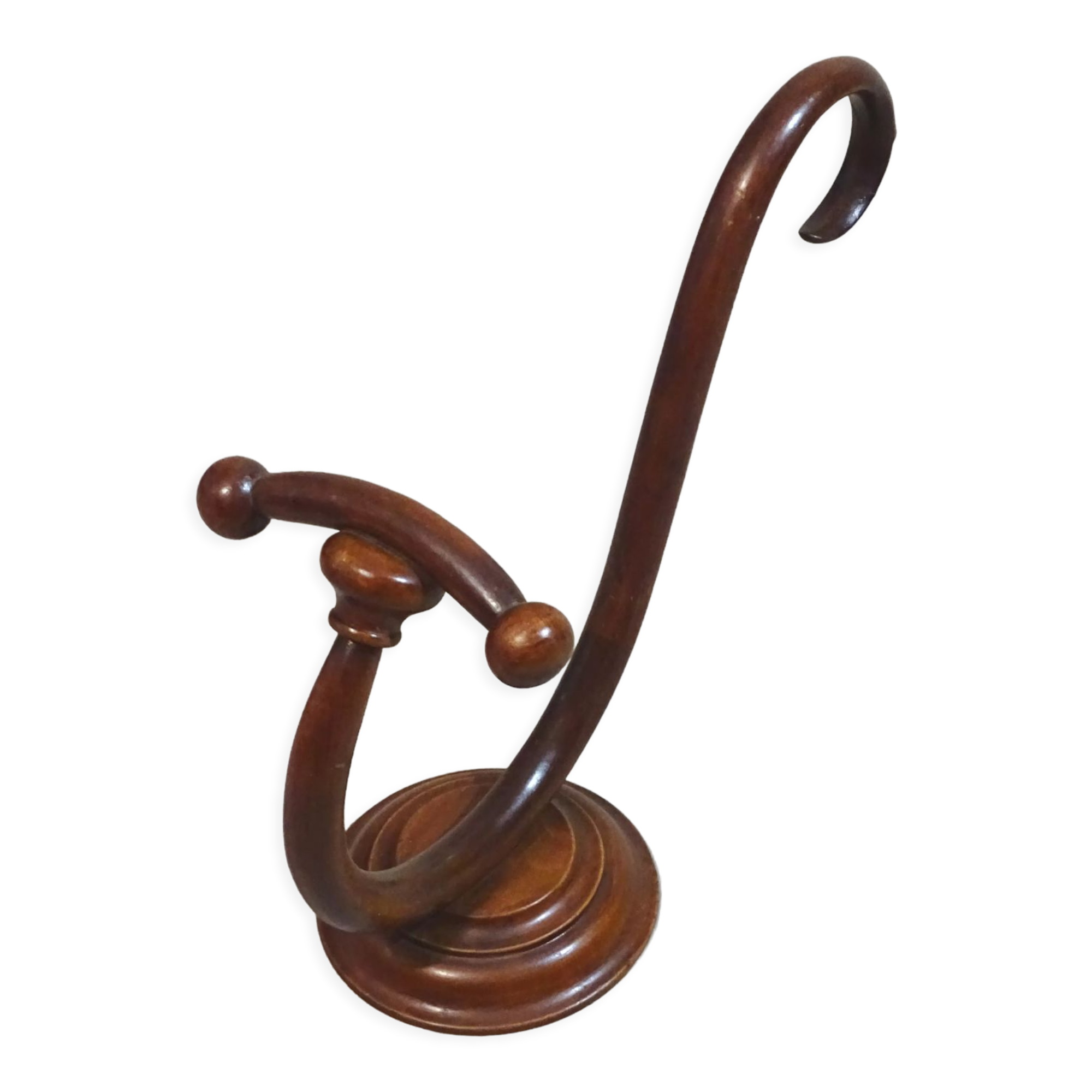 Single wall patére N°1 of Thonet Ca 1900, hat holder