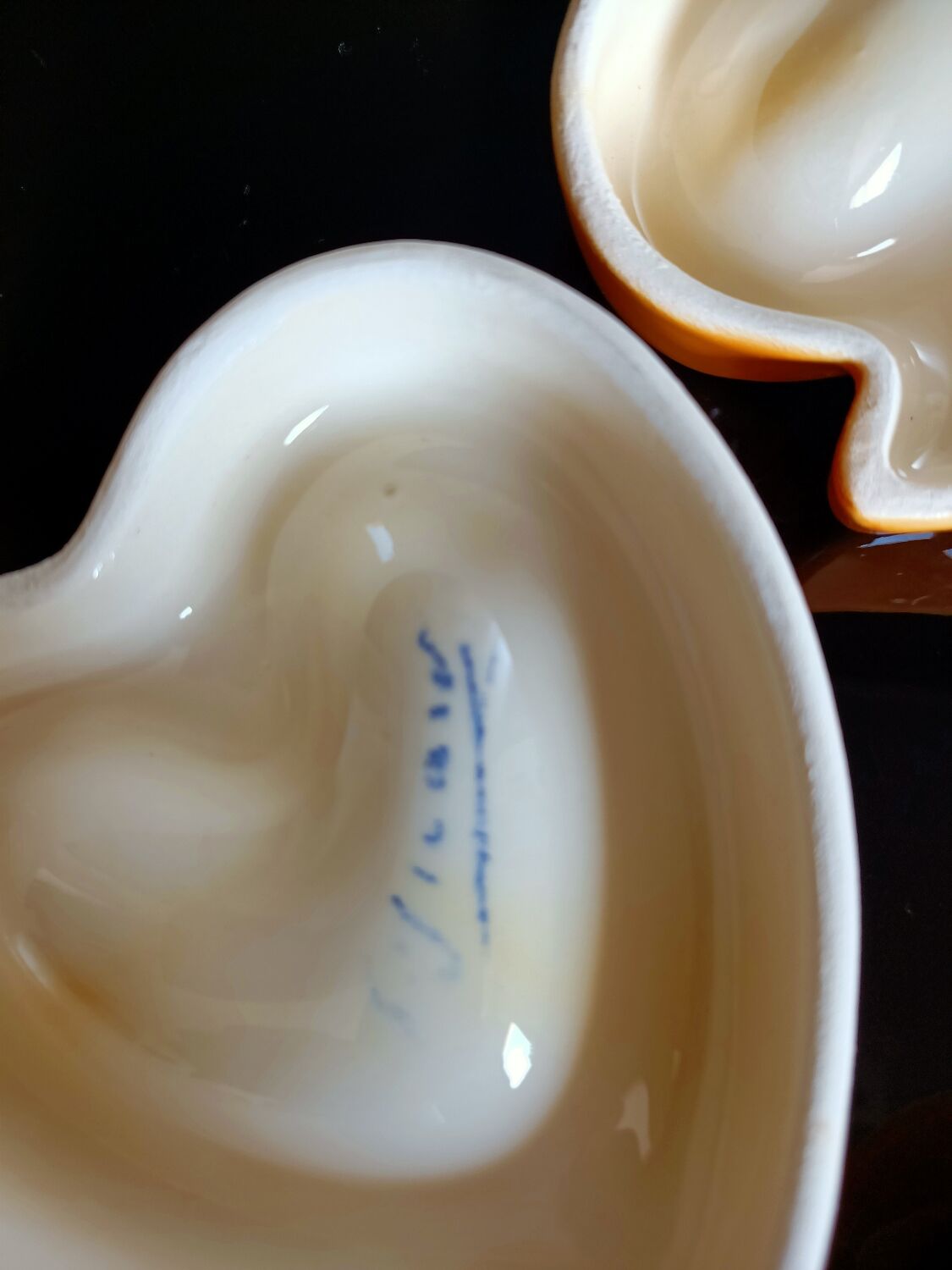 Sicard 4 earthenware collection ashtrays