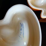 Sicard 4 earthenware collection ashtrays