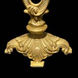 Pair of brass candlesticks