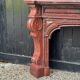 Napoleon III Fireplace in Red Griotte Marble Circa 1880