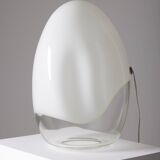 Paire de lampes nessa en verre de murano, gino vistosi, 1970s