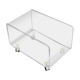 Table basse vintage en plexiglas 1970