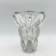 Large “bubbles” vase in Vannes Le Chatel crystal (1960s)