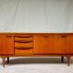 Greaves and Thomas teak sideboard credenza danish design