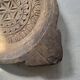Ancient Indian plateau carved from solid wood "Rosette"