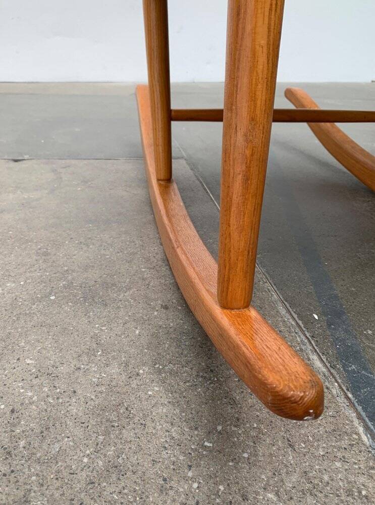 Mid-century Danish rocking chair