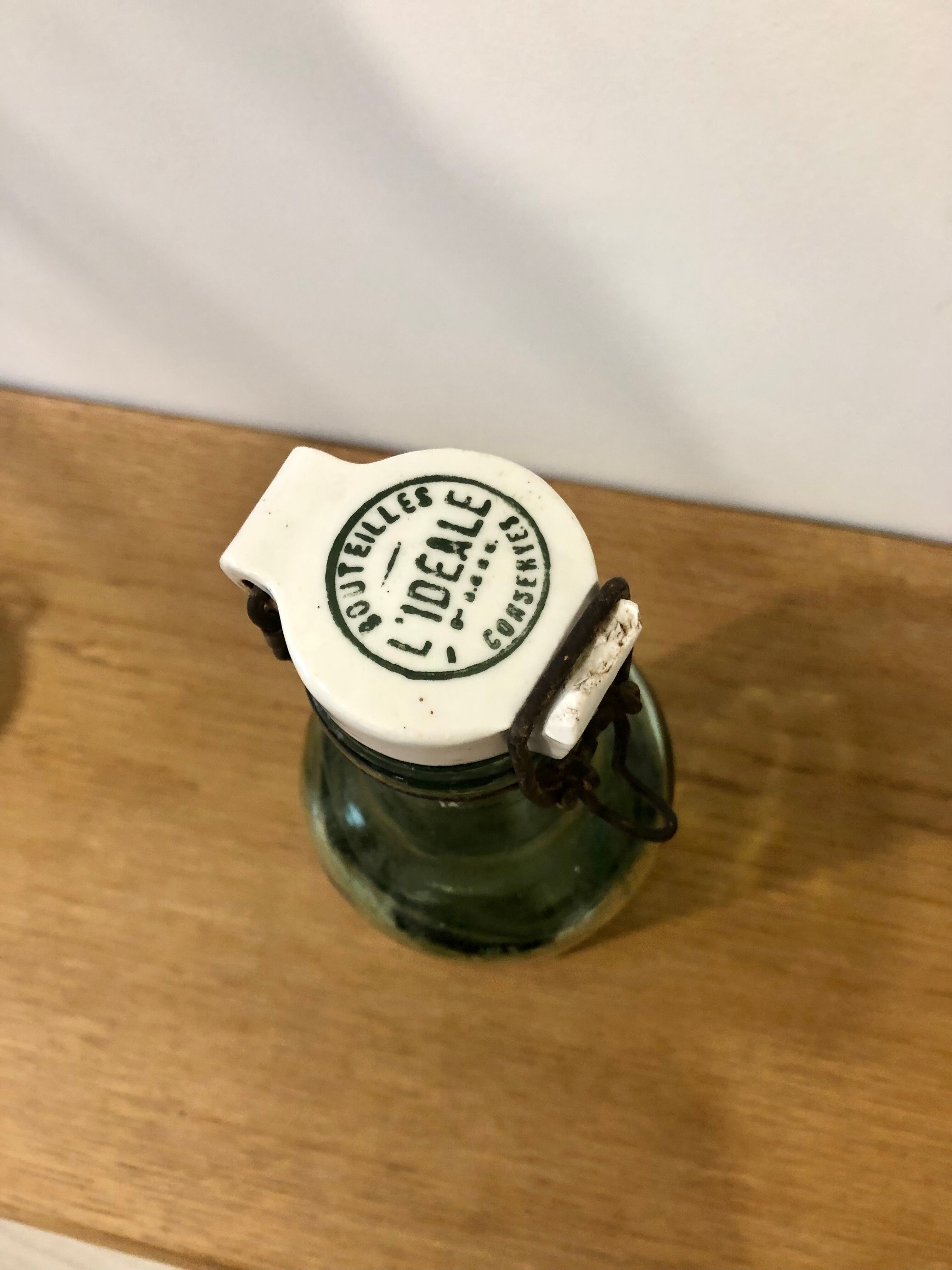 Vintage L'Ideal bottle