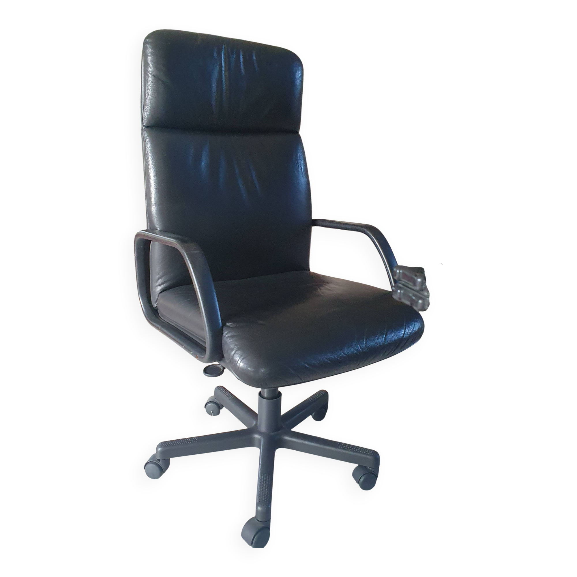 Executive office chair leather