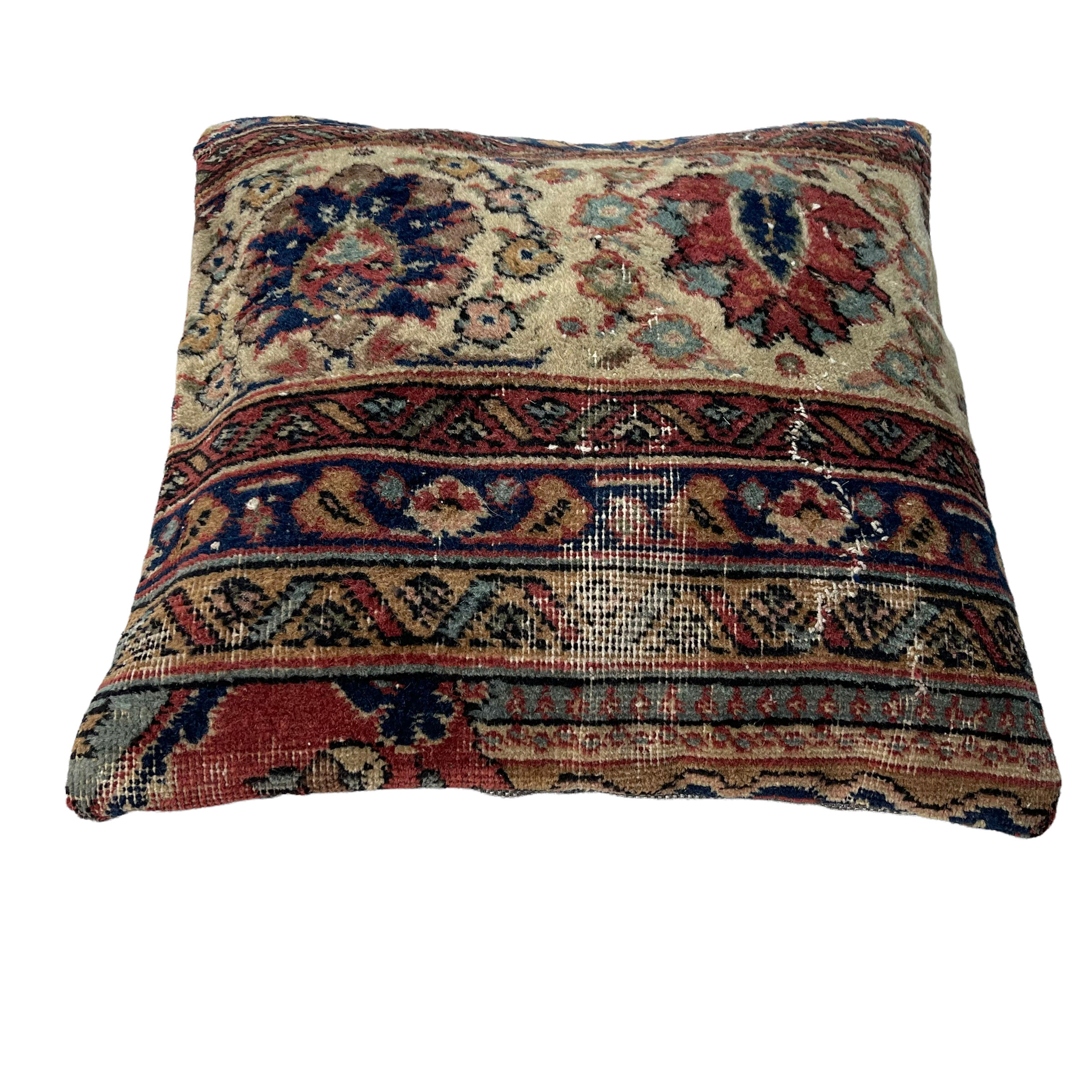 Housse de coussin de tapis turc vintage  45 x 45 cm