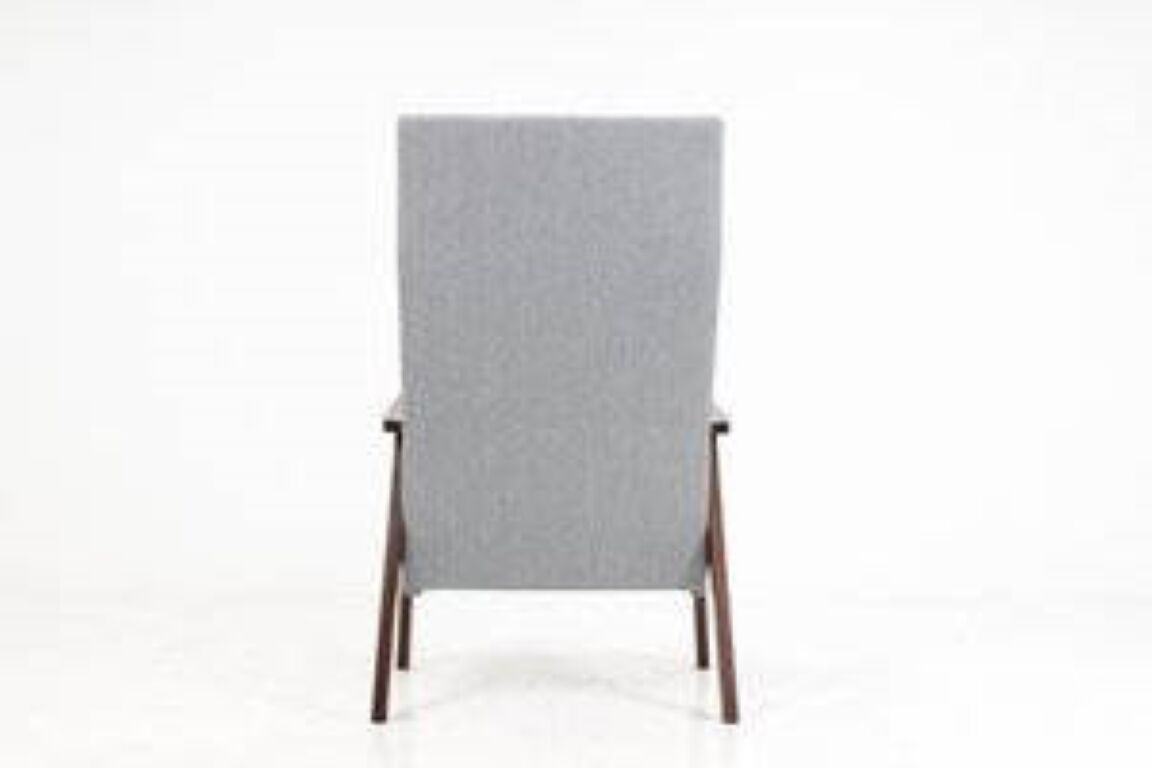 Danish teak highback easy chair 1960s