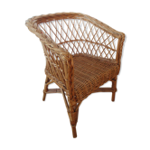 Children wicker chair